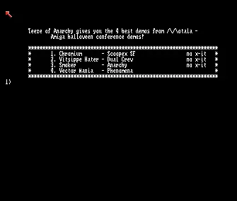 Halloween Conference Demos (1990) by Anarchy