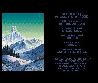 RAW 04 Intro (1992) by Andromeda