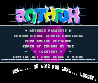 International Sports Challenge (1991) by Anthrox