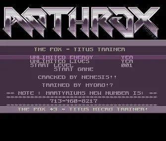 Titus the Fox +3 (1992) by Anthrox