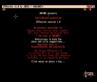 IFF Master v1.0 (1990) by Arcane
