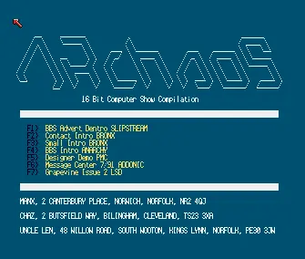 16 Bit Show Pack (1991) by Archaos