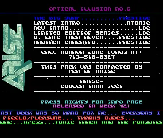 Optical Illusion 06 (1992) by Arise