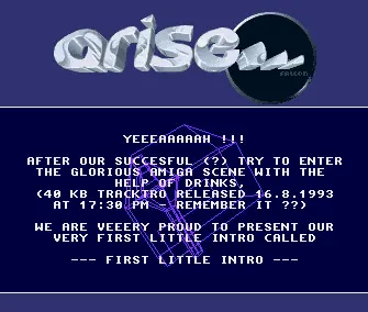 First Little Intro (1993) by Arise