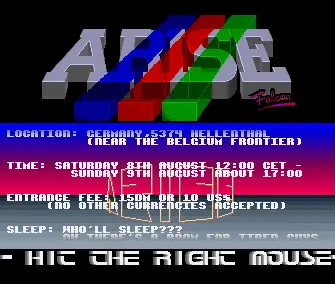 Sun N Fun Conference 1 Invitation 2 (1992) by Arise