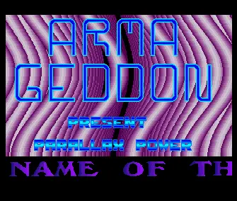 Parallax Power (1991) by Armageddon