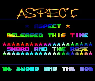 The Sword & The Rose (1992) by Aspect