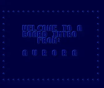 Board Intro (1991) by Aurora