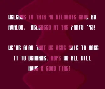 40 Kilobyte Show (1993) by Avalon
