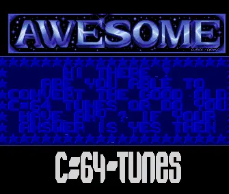 C64 Tunes Wanted (1992) by Awesome