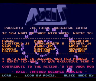 Hurricane Intro Final (1991) by Axis