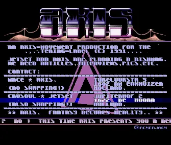 Diskmag Announcement (1990) by Axis