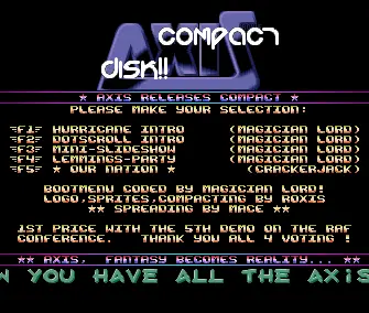 Axis Releases (1991) by Axis