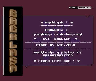 Pioneers (1995) by Backlash
