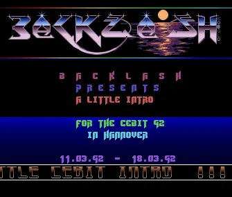 Cebit 92 Intro (1992) by Backlash