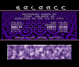 Necessary Drugs 04 (1991) by Balance
