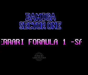 Ferrari Formula One (1987) by Bamiga Sector One