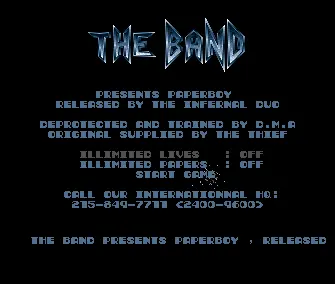 Paperboy (1988) by Band, The