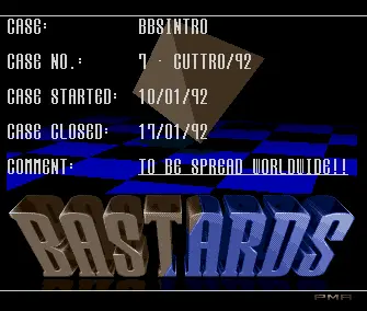 BBS Intro (1992) by Bastards