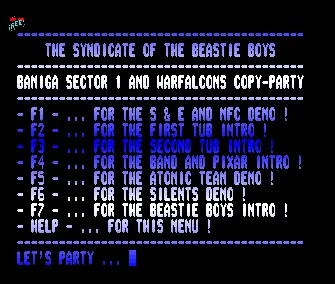 Bamiga Sector One Party Pack (1989) by Beastie Boys