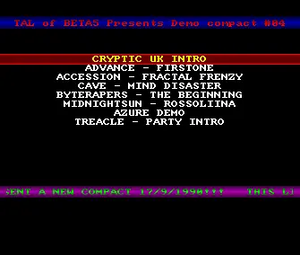 Tal Demo Pack 04 (1990) by Beta5