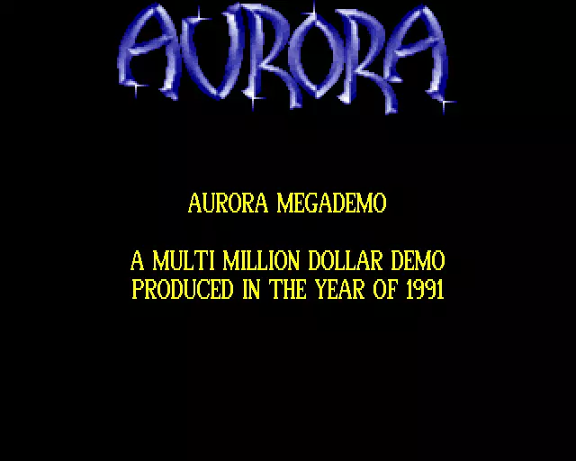 Megademo (1991) by Aurora