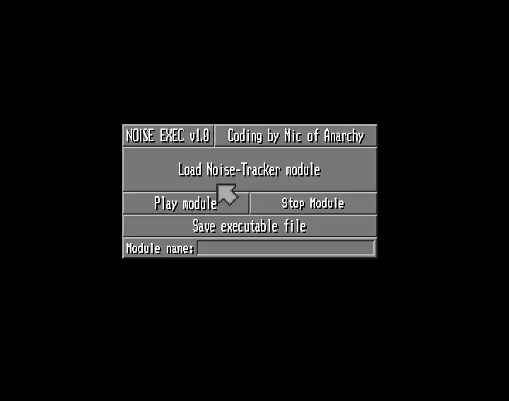 Noise Exec v1.0 (1991) by Anarchy