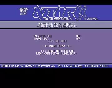 Clockwiser Micro-Trainer (1994) by Anthrox