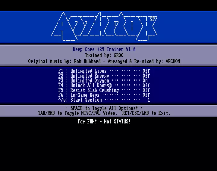 Deep Core +29 (1993) by Anthrox