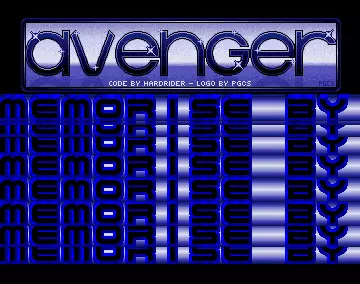 Memorise (1988) by Avenger