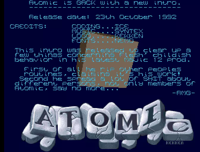 Clear Up (1992) by Atomic