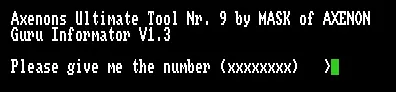 Guru Informator v1.3 (1988) by Axenon