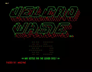 Velcro Waste 05 (1992) by Awe