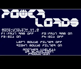 Mini-Utility v1.0 (1989) by Powerlords