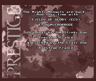 Fields of Glory ECS (1994) by Prestige
