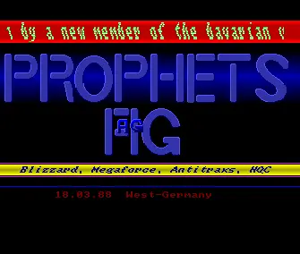 Compacted Disk Intro (1988) by Prophets