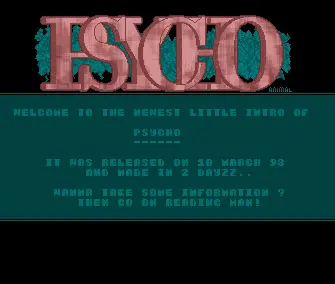 Newest Little Intro (1993) by Psycho