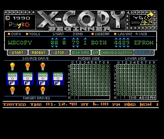 X-Copy Demo (1990) by Psyko