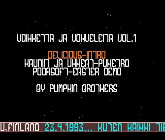 Voihketta ja vohveleita 01 (1993) by Pumpkin Brothers