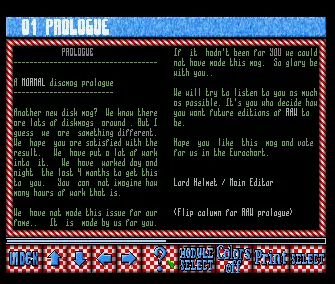 RAW 01 (1991) by Pure Metal Coders