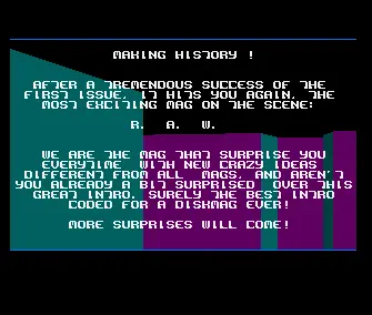 RAW 02 Intro (1992) by Pure Metal Coders