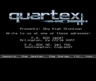 Sky High Stuntman (1990) by Quartex