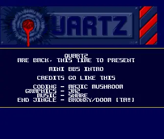 Mini BBS Intro (1992) by Quartz