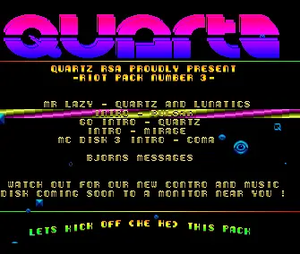 Riot Pack 03 (1991) by Quartz