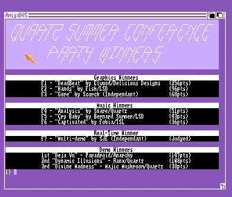 Quartz Summer Conference Winners (1992) by Quartz