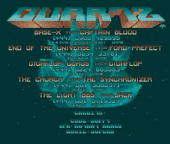 BBS Intro (1991) by Quartz