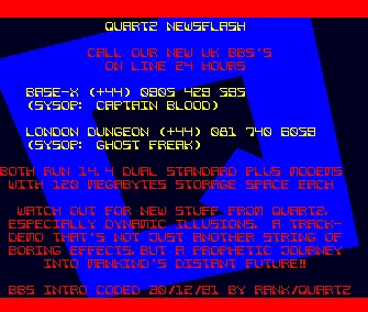 Newsflash (1991) by Quartz