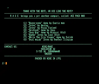 Ace Pack 08 (1990) by Rage