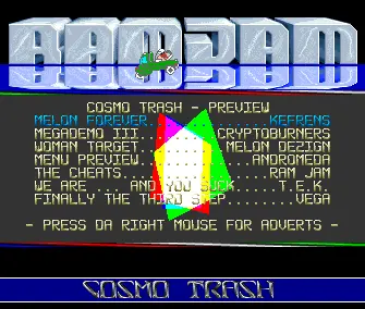 Cosmo Trash Pack preview (1993) by Ram Jam