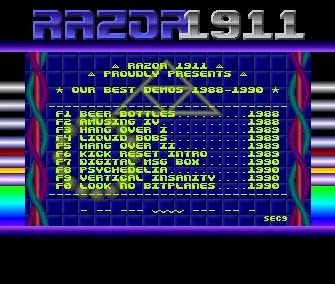 Best Demos 1988-1990 (1989) by Razor 1911